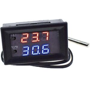 2 Pcs W1209 DC 12V -50 to +110'C Temperature Controller (43)